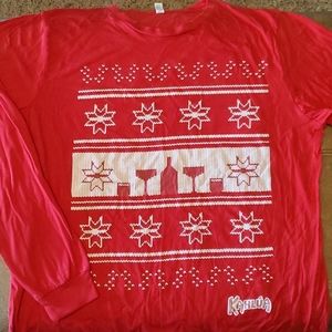 XL unisex Kahlua holiday long sleeve tshirt